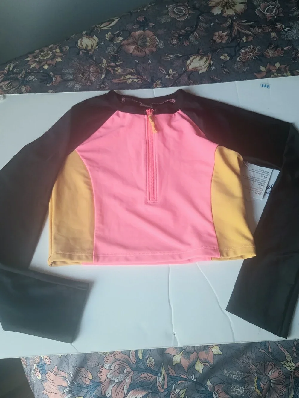 Old Navy 4 Piece Matching Tankini Girls Swim Set Size L (10-12)